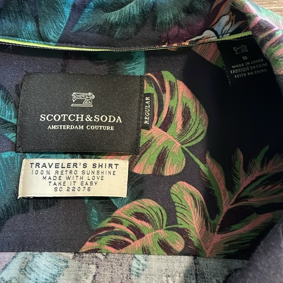 Scotch & Soda viscose vacation shirt - Picture 3 of 6